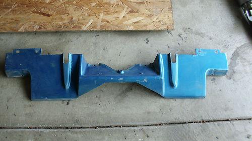 1970-1973 corvette rear filler panel for exhaust oem c3 gm part # 3977870