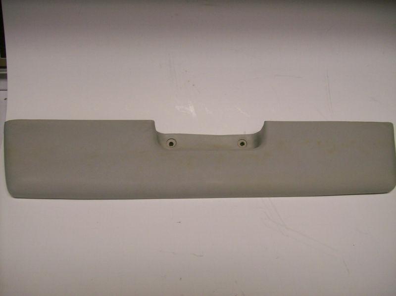  1980-1990 gm front door arm rest  pad and pull handle-light grey-rwd vehicles