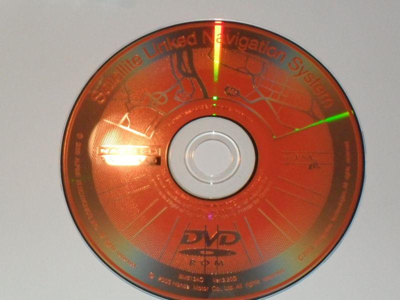 Honda acura navigation cd dvd disc 3.30g navagation disk oem map disk gps