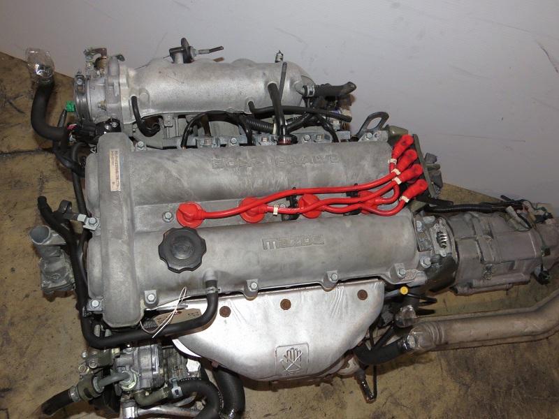 Mazda miata mx-5 jdm bp 1.8l dohc engine & 5spd transmission motor b6