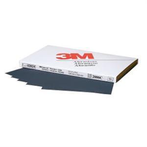 3m 2624 imperial™ wetordry™ sheet 02624, 5-1/2" x 9", 2000c, 50 sheets/sleeve