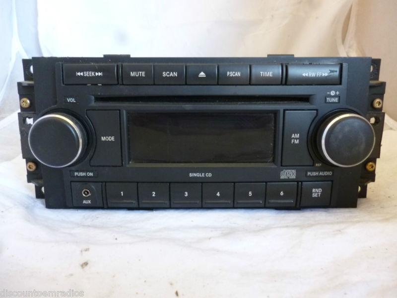 Sell 0410 Chrysler Dodge Jeep Radio Cd Aux Port REF P05064171AH in