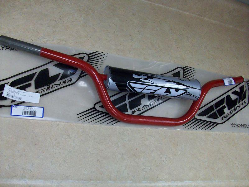 Sell NEW FLY RACING ATV BARS HANDLEBARS + PAD RED HONDA TRX400EX TRX