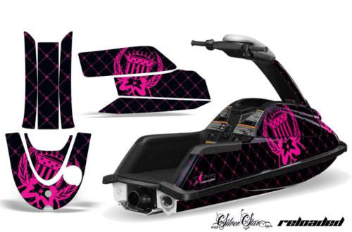 Amr graphic decal wrap kit yamaha superjet jet ski pink