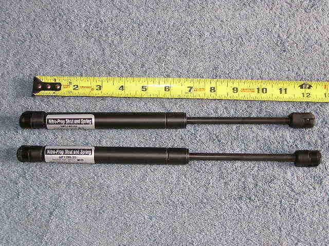 Set11.9"  20# rv marine nitro-prop strut spring deck door rod shock tube 11.9in