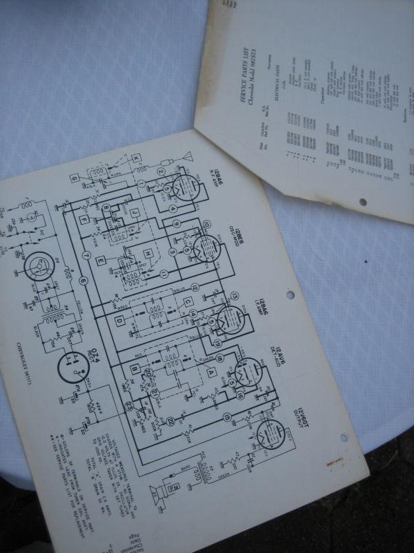 Original Vintage 1957 Chevrolet Delco Radio 987573 Chevy Restored & Working!, US $149.00, image 7