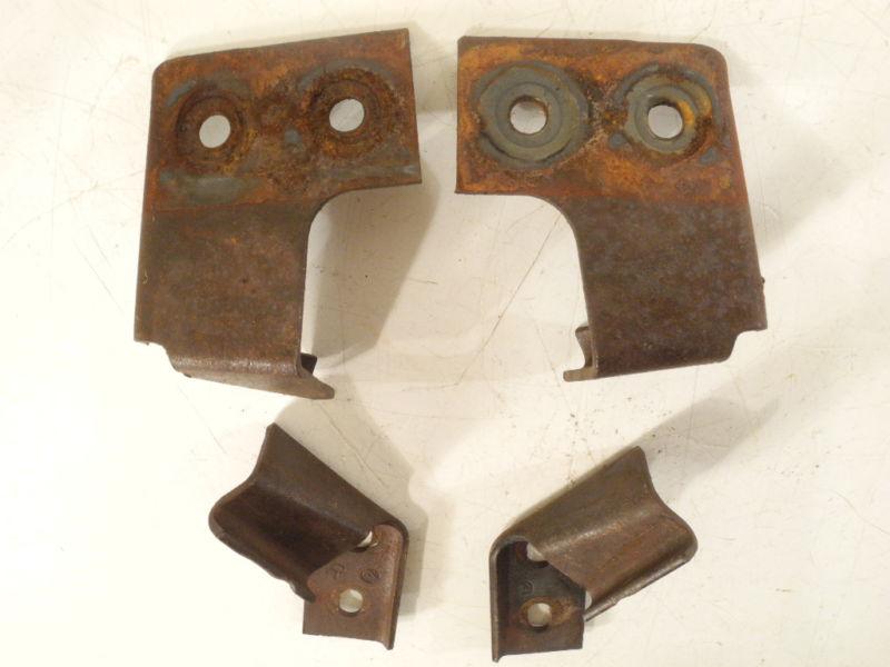 Purchase 1939 1940 Chevy truck Hood latch hold down brackets Grille