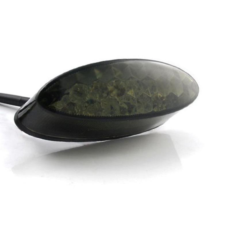 Smoke led tail brake stop running license lights for motorcycle chopper quad atv