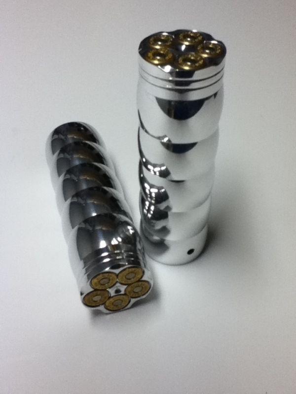 Purchase CHOPPERS INC 6 GUN BILLET SCALLOPED HANDLEBAR GRIPS RARE BILLY