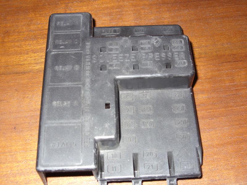 97 98 99 ford f150 4.2 interior fuse box cover