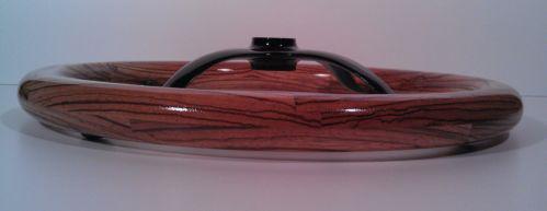 Model T Steering Wheel, Exotic Zebra Wood Rim, Cast Iron Spider, Oil/Varnish Fin, US $200.00, image 5