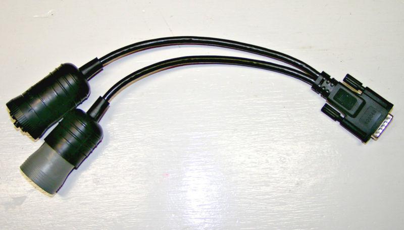 408048 6 & 9 Pin Deutsch Y Adapter J1939 / J1708 Truck Cable Nexiq, US $89.99, image 2