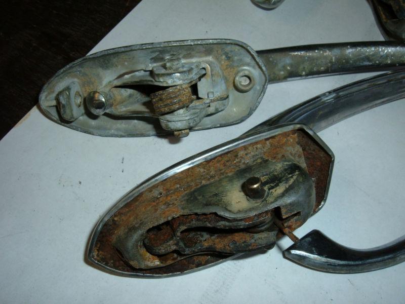1954 Plymouth Belvedere Horn Ring Door Handles Exterior and Interior Bezels Misc, US $75.00, image 3