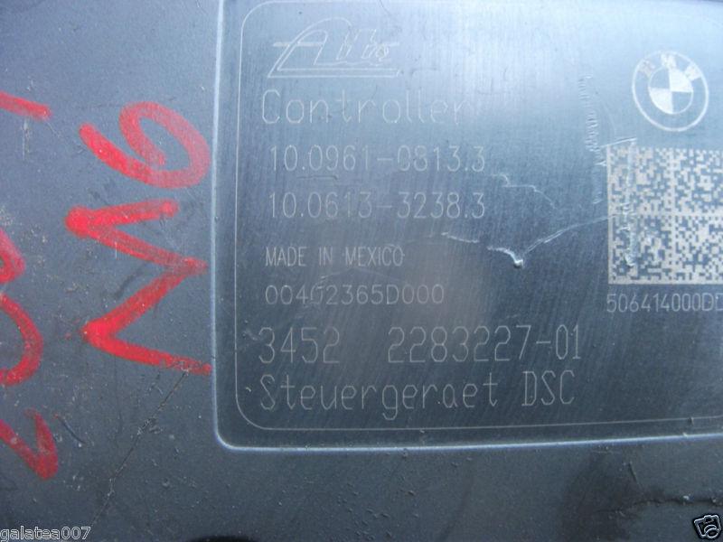 2008 BMW M6 E60 E61 S85 DSC ANTI LOCK BRAKE SYSTEM ABS PUMP MODULE 34522283227, US $499.00, image 3