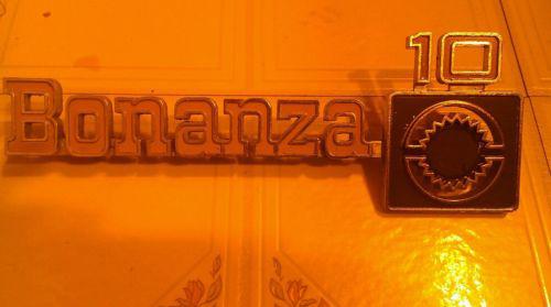 1970-80's chevrolet bonanza 10 fender emblem