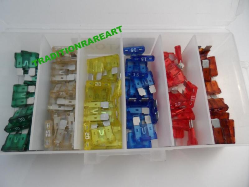 Purchase MADE IN USA 90 PCS CAR BLADE FUSE BOX ASSORTMENT SUV TRUCK CAR