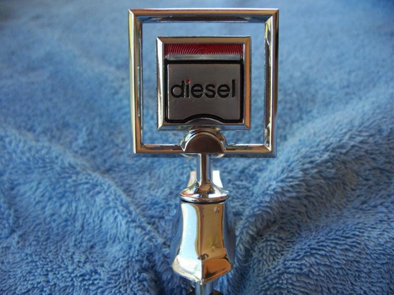 79 80 81 82 83 84 85 oldsmobile toronado diesel hood ornament header emblem nice