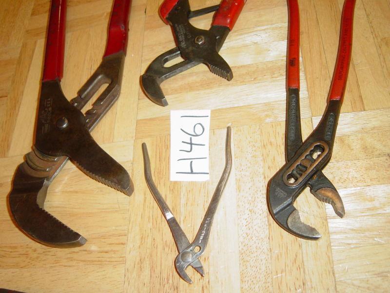 MAC TOOLS 5 PIECE ASSORTED ADJUSTABLE JAW,QUICK JAW, SPARK PLUG PULLER PLIERS, US $102.99, image 3