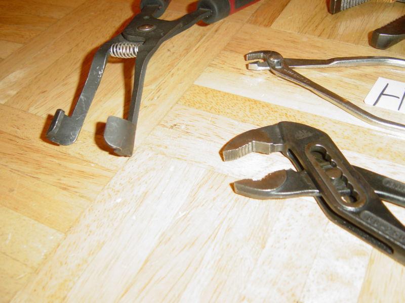 MAC TOOLS 5 PIECE ASSORTED ADJUSTABLE JAW,QUICK JAW, SPARK PLUG PULLER PLIERS, US $102.99, image 4