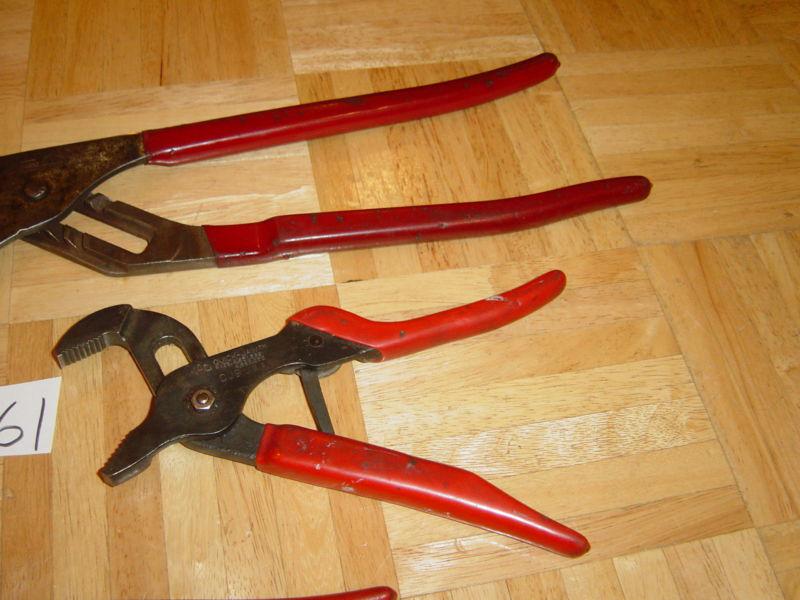 MAC TOOLS 5 PIECE ASSORTED ADJUSTABLE JAW,QUICK JAW, SPARK PLUG PULLER PLIERS, US $102.99, image 5