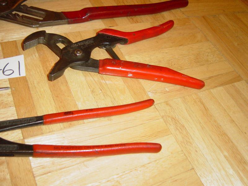 MAC TOOLS 5 PIECE ASSORTED ADJUSTABLE JAW,QUICK JAW, SPARK PLUG PULLER PLIERS, US $102.99, image 6