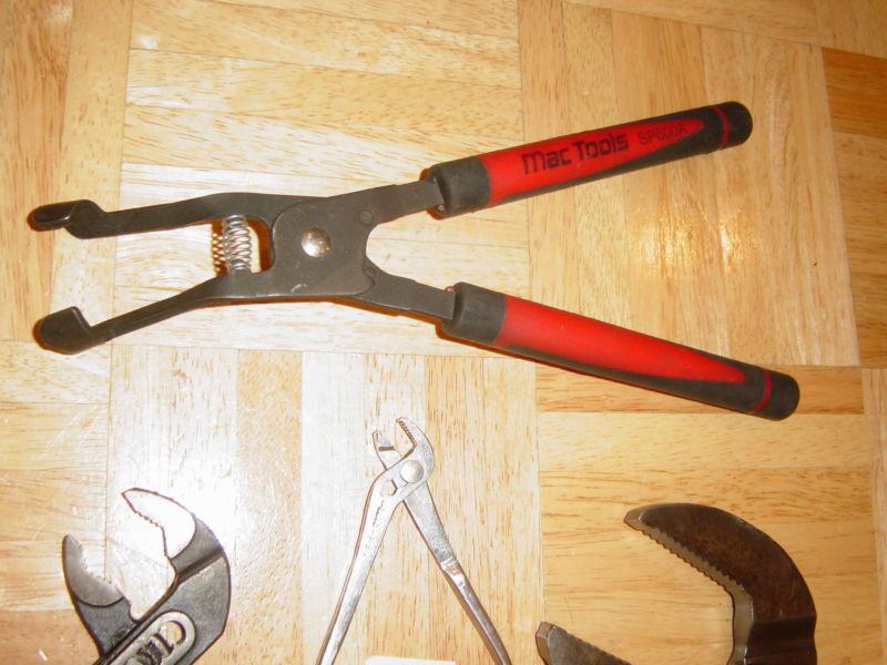 MAC TOOLS 5 PIECE ASSORTED ADJUSTABLE JAW,QUICK JAW, SPARK PLUG PULLER PLIERS, US $102.99, image 7