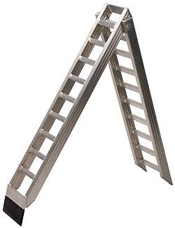 7' foot aluminum folding loading ramp mx atv motorcycle dirtbike motocross