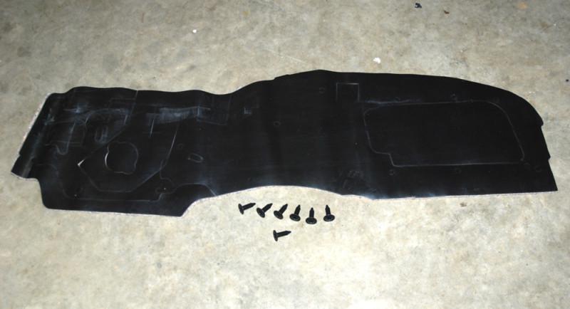 1967-69 camaro, 1968-74 nova firewall insulator pad - no air conditioning
