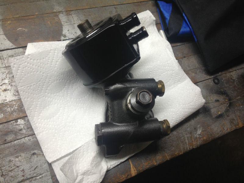 Purchase Ford 460 Marine Oil Cooler Housing Pedestle, Water Cooled