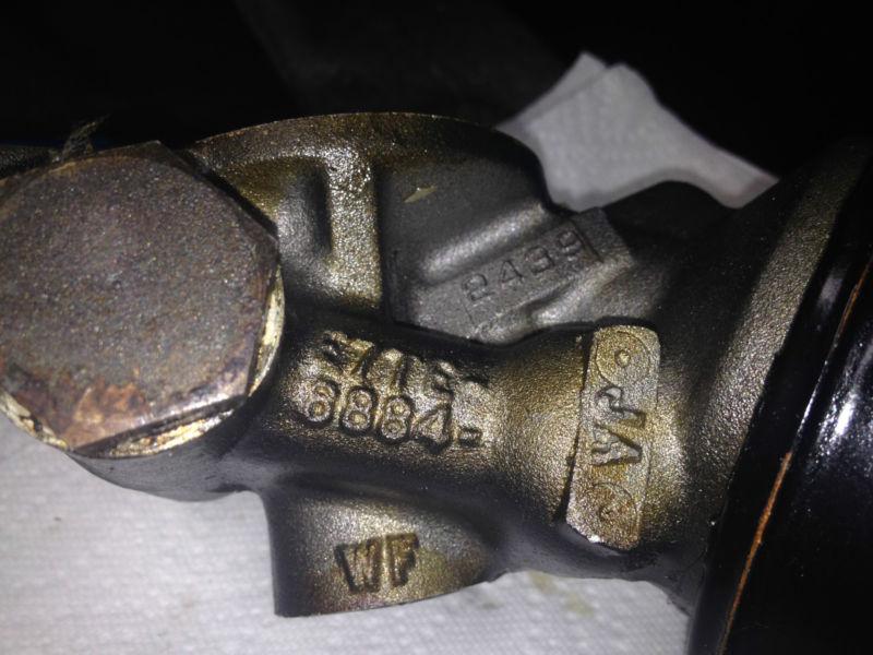 Purchase Ford 460 Marine Oil Cooler Housing Pedestle, Water Cooled