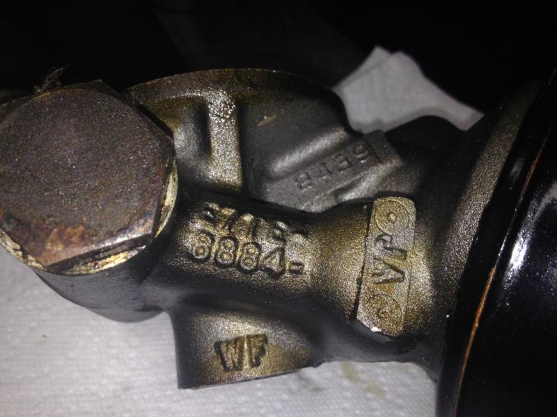 Purchase Ford 460 Marine Oil Cooler Housing Pedestle, Water Cooled