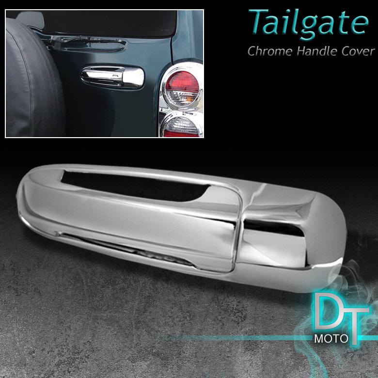 Purchase 0207 JEEP LIBERTY CHROME TAILGATE TAIL GATE DOOR HANDLE REAR