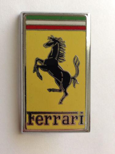 Purchase Genuine Ferrari Hood Nose Badge Emblem by OMEA 330 275 365 in ...