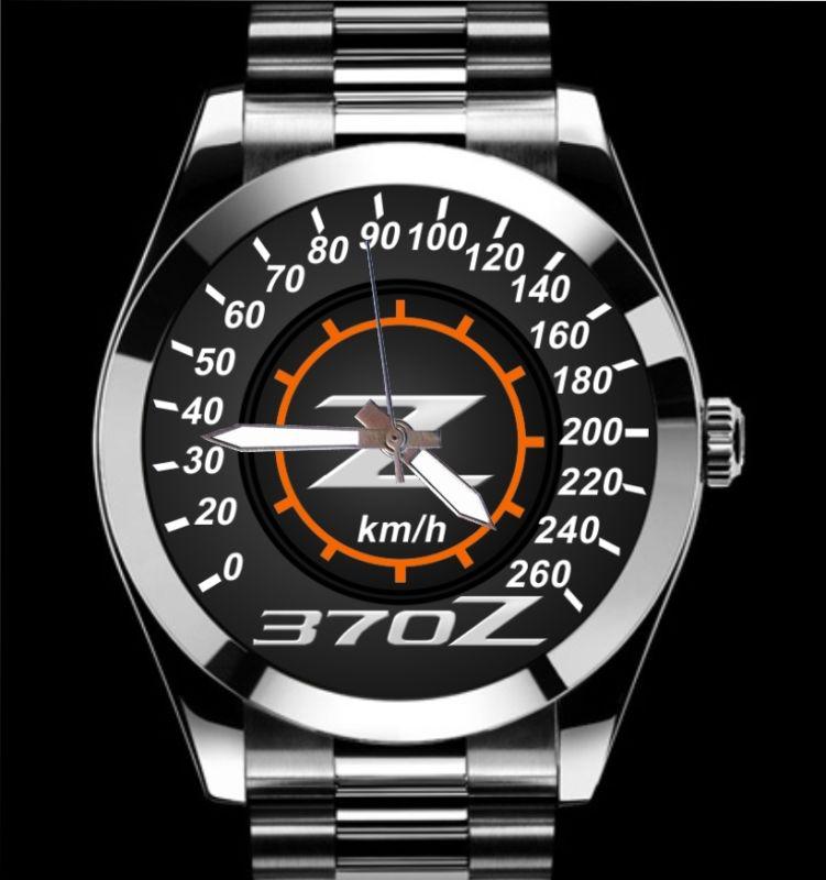 370z nissan 2009 2010 2011 2012 260 km/h speedometer meter auto stainless watch