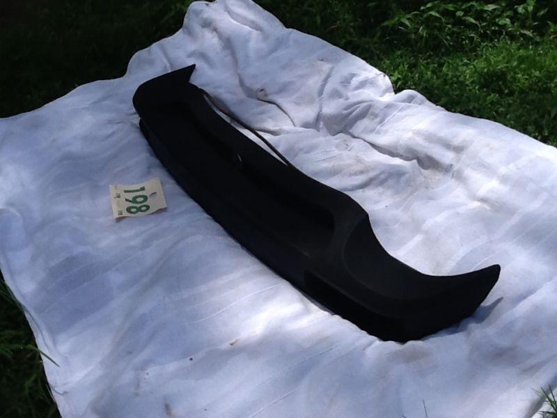 MG MIDGET BLACK FRONT BUMPER ORIGINAL WITH BADGE, US $149.99, image 3