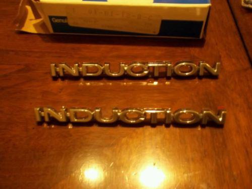 1970 ss chevelle cowl induction emblems  n.o.s  gm