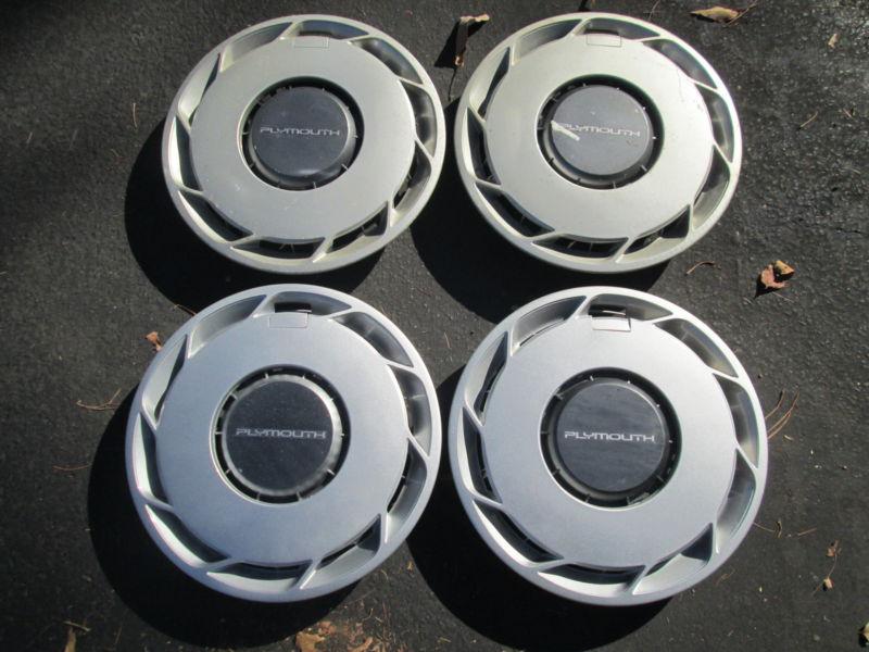 Purchase 1990 1991 PLYMOUTH LASER 14 INCH HUBCAPS in Oradell, New