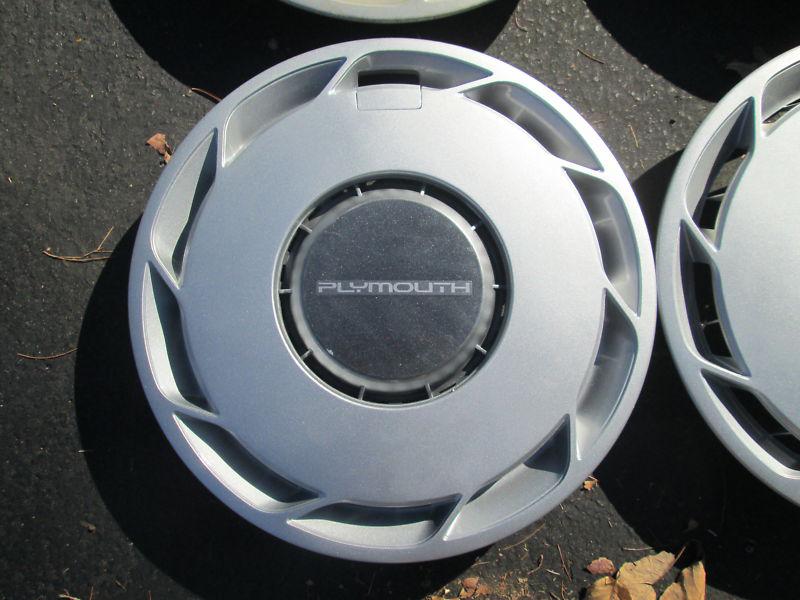 Purchase 1990 1991 PLYMOUTH LASER 14 INCH HUBCAPS in Oradell, New