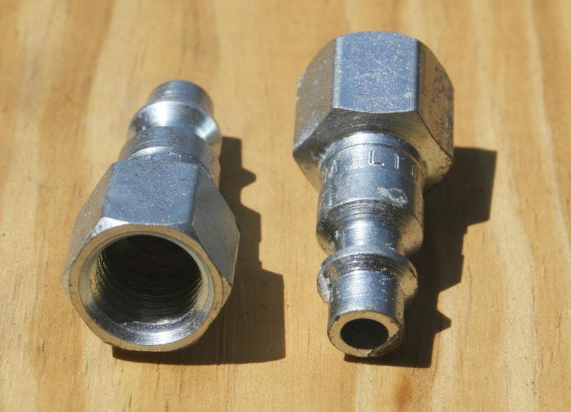 Lot 0f 3 Milton Quick Change Female Air Hose Fitting - Silver, Tires, Ballons, US $2.95, image 2