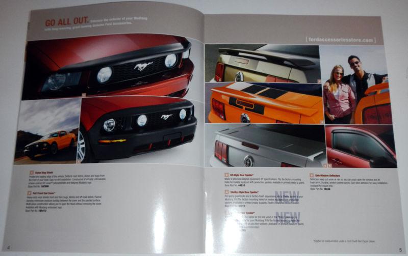 Purchase 2007 FORD MUSTANG ACCESSORIES BROCHURE in Clawson, Michigan