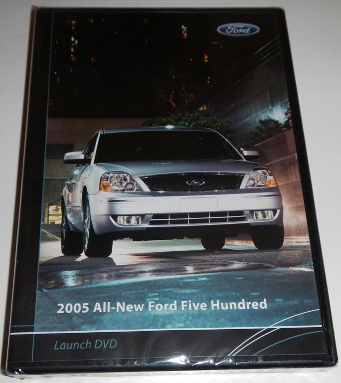 2005 all-new ford five hundred launch dvd