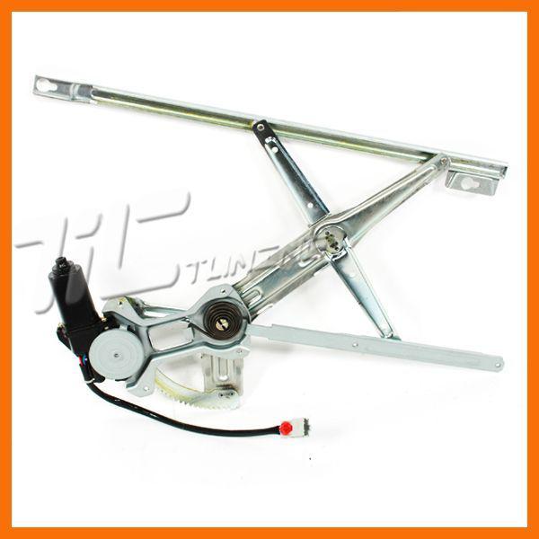 1990-1993 honda accord sedan wagon front door window regulator+motor left side