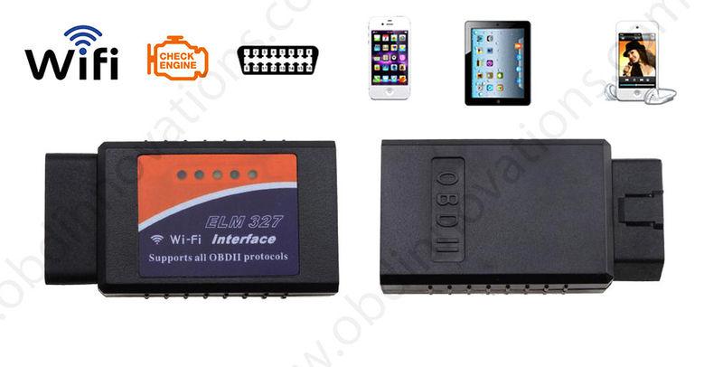 Elm327 wifi obd2 auto diagnostics scanner - code reader for iphone ipod eobd