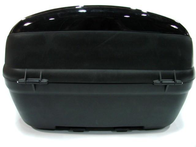 Black Motorcycle Scooter X Large Trunk Universal Mount Top Case fits 2 Helmets, US $54.95, image 3