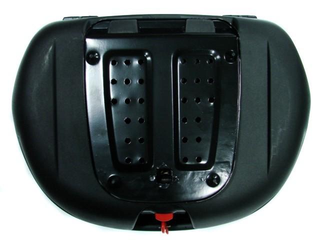 Black Motorcycle Scooter X Large Trunk Universal Mount Top Case fits 2 Helmets, US $54.95, image 4