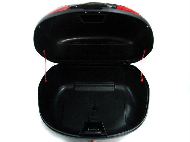 Black Motorcycle Scooter X Large Trunk Universal Mount Top Case fits 2 Helmets, US $54.95, image 6
