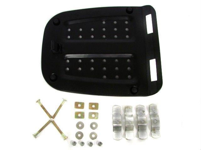 Black Motorcycle Scooter X Large Trunk Universal Mount Top Case fits 2 Helmets, US $54.95, image 7
