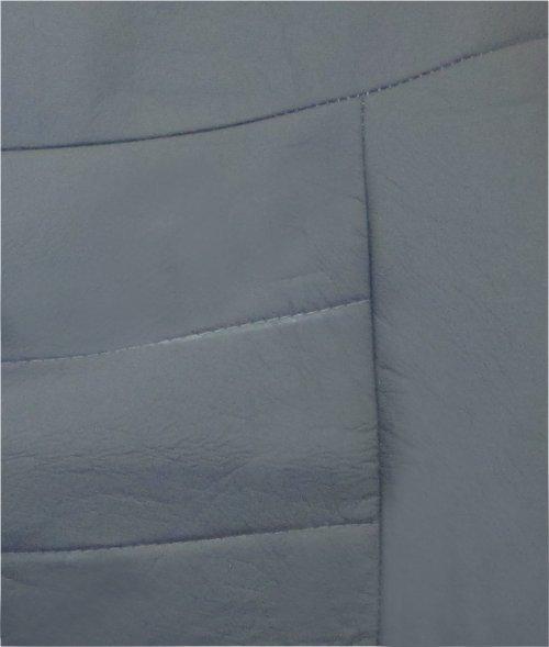 Solid Grey Superior Faux Leather Seat Covers w/ Charcoal Floor Mats & More #1, US $51.40, image 10