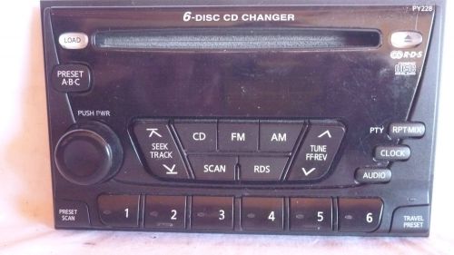 95-02 Nissan Altima Frontier Xterra Pathfinder Radio Control Panel PY228, image 1