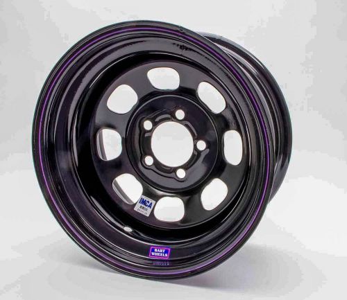 Bart wheels imca competition 15x8 in 5x5.00 black wheel p/n 531-58502